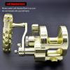 CAMEKOON Lever Drag 2 Speed Multiplier Reel, One-Piece Aluminum Frame and Cold Forged Aluminum Spool for Conventional Saltwater Slow Jigging Fishing view 2