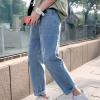 Maiyifu-GJ Ripped Distressed Jeans for Men Slim Fit Straight Leg Crop Denim Pants Destroyed Regular Fit Casual Jean Trousers (Blue,Large) view 4