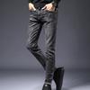 Men's Skinny Slim Fit Stretch Jeans Tapered Leg Denim Pencil Pants Lightweight Classic 5 Pocket Jean Trousers (Grey,33) view 2