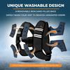 GYMNASTICS POWER Weighted Vest for Men and Women 6-20 Lbs Adjustable Workout Vest for Strength Training, Running, Cardio, Fitness & Cross Training (Black, 10 LB) view 2