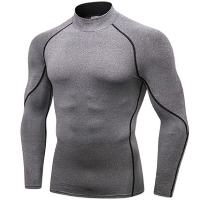 SPVISE Men's Compression Long Sleeve Shirts Athletic Workout Shirt Lightweight Sports Baselayer Top Gym Gear Running T-Shirt