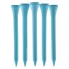 TH Golf 100 PCS Wooden Golf Tees - Multiple Colours & Sizes (70mm Light Blue) view 1