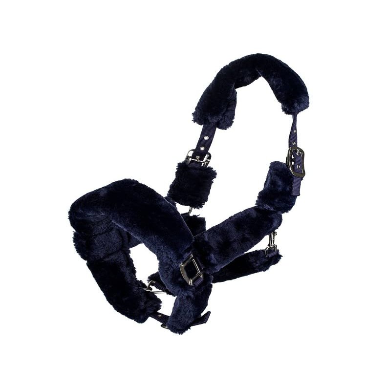 Gatsby Faux Sheepskin Breakaway Halter Oversize Na