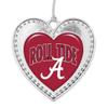 43438 Alabama Heart Christmas Ornament view 1