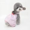 Balacoo Dress Clothes Pet Sling Costume Watermelon Stripe Dog Overalls Comfortable Fit for Special Events view 3