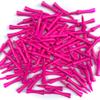 100 PCS Bamboo Golf Tees | Multiple Colours & Sizes | Castle & Standard Tees | Eco-Friendly & Sustainable (59mm Castle Neon Bright Pink) view 3