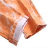 Men's Slim Fit Printed Stretch Jeans Skinny Casual Comfy Denim Pants Lightweight Stylish Hip Hop Jean Trousers (Orange,32) view 4