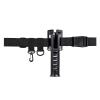 Rod Holder Lure Fishing Belt Inserter Gimbal Fighting Waist Support Stand Up Adjustable Strap Fishing Stand Assist Tackle (Black) view 2