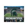 FOCO Michigan State Spartans NCAA Canvas Wall Sign view 1