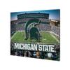 FOCO Michigan State Spartans NCAA Canvas Wall Sign view 2