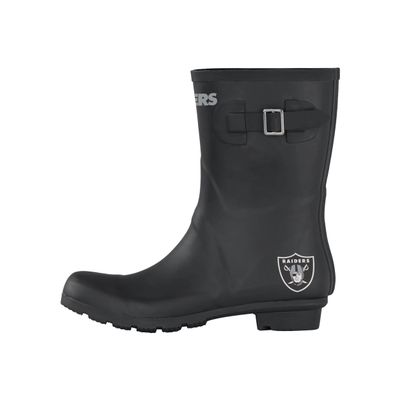 Las Vegas Raiders NFL Womens Storm Ready Rain Boots - M