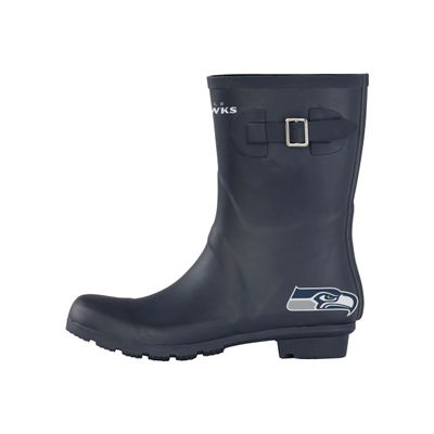 Seattle Seahawks NFL Womens Storm Ready Rain Boots - M