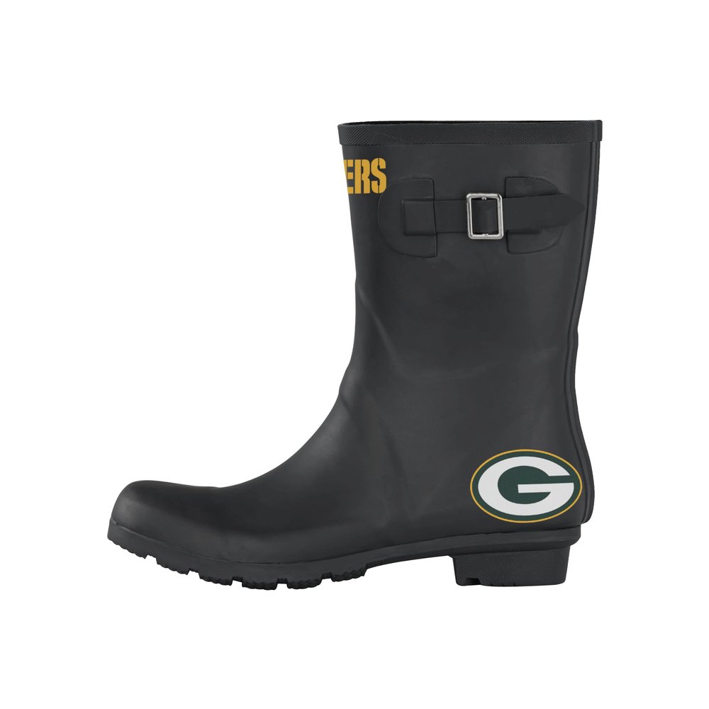 Green Bay Packers NFL Womens Storm Ready Rain Boots - S