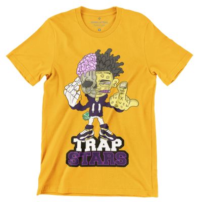 TrappStar Zoombie Boy Jordan T Shirt, Jordan Matching for Sneaker Jordan, Gift for Sneaker Jordan, Shirt for Jordan Orange
