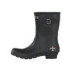 New Orleans Saints NFL Womens Storm Ready Rain Boots - M view 1