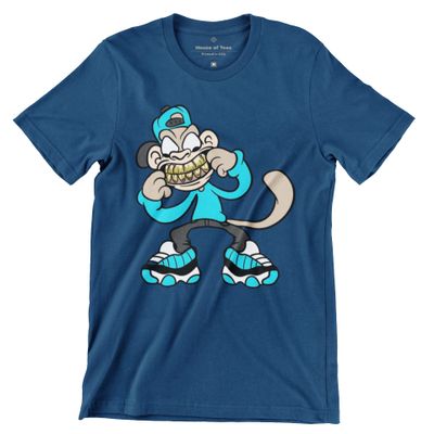Origianl Monkey Boy Grill Jordan 11 T Shirt, Jordan 11 Matching for Sneaker Jordan 11, Gift for Sneaker Jordan 11 Navy Blue