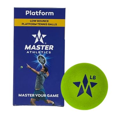 Master Athletics Low Bounce Platform Tennis Balls (Box of 2)