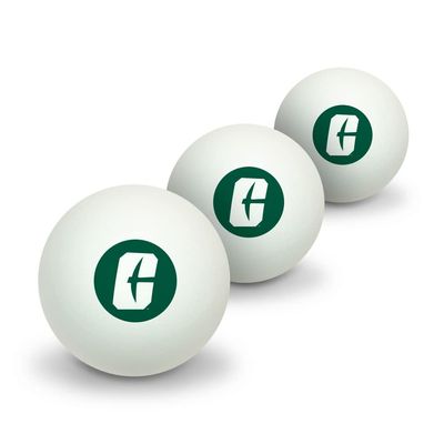 GRAPHICS & MORE UNC Charlotte Primary Logo Novelty Table Tennis Ping Pong Ball 3 Pack