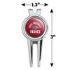 GRAPHICS & MORE Rider University Broncs Logo Golf Divot Repair Tool and Ball Marker view 4