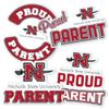 Desert Cactus Nicholls State University Sticker Vinyl Decal Laptop Water Bottle Car Scrapbook (Proud Parent Sheet) view 1