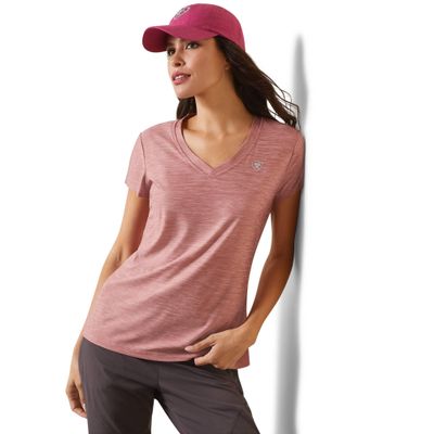 ARIAT Women's Laguna Top, Nostalgia Rose, Size X-Large