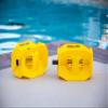 Aquastrength Hydro-Tone Maximum Resistance Aquatic Barbell Lower Body Fins | Water Weights for Pool Exercise | Easy on Joints & Builds Strength | Quick Start Guide view 4