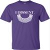 XX-Large Purple Mens I Dissent. T-Shirt view 3