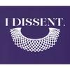 XX-Large Purple Mens I Dissent. T-Shirt view 4