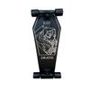 Coffin Death Tarot Black Skateboard | Longboard | 30x9 | Coffin Croozer view 2