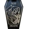 Coffin Death Tarot Black Skateboard | Longboard | 30x9 | Coffin Croozer view 4