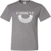 X-Large Oxford Mens I Dissent. T-Shirt view 4