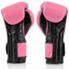 Fairtex Muay Thai Boxing Gloves BGV9 - Heavy Hitter Mexican Style Training & Sparring Gloves for Kick Boxing MMA K1 (Pink/Black, 10 oz) view 2