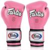 Fairtex Muay Thai Boxing Gloves BGV9 - Heavy Hitter Mexican Style Training & Sparring Gloves for Kick Boxing MMA K1 (Pink/Black, 10 oz) view 3