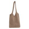 Ladies Handbags Handwoven Shoulder Bags Handbags Hobo Handbags Aesthetic Shoulder Bags Summer Ladies Handbags (Khaki) view 1