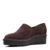 CLARKS Airabell Mid Brown Suede 10 A - Narrow 10 Narrow view 4