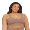 SPANXsmooth EcoCare Seamless Shaping Longline Bralette - Comfortable Everyday Bralette - Women's Bra with No Underwire - Cafe Au Lait - Medium view 1