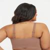 SPANXsmooth EcoCare Seamless Shaping Longline Bralette - Comfortable Everyday Bralette - Women's Bra with No Underwire - Cafe Au Lait - Medium view 3