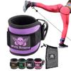 Body Reapers Workout Ankle Straps for Cable Machine Women, Ankle Cuff Cable Attachment, Ankle Clips for Cable Machine, Glute Kick Back Ankle Straps, Glute Workout, Lower Body Exercises - Single view 1