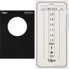 Viper by GLD Products Defender III Extended Length Dartboard Surround Wall Protector, Black, One Size & Viper Dry Erase Scoreboard, Cricket and 01 Dart Games, White, 15.375" H x 7.875" W view 1