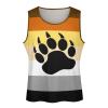 BAIKUTOUAN Bear Pride Flag Stripe Men's Casual Tank Tops Gym Sleeveless Muscle Shirts Workout Vest L view 4