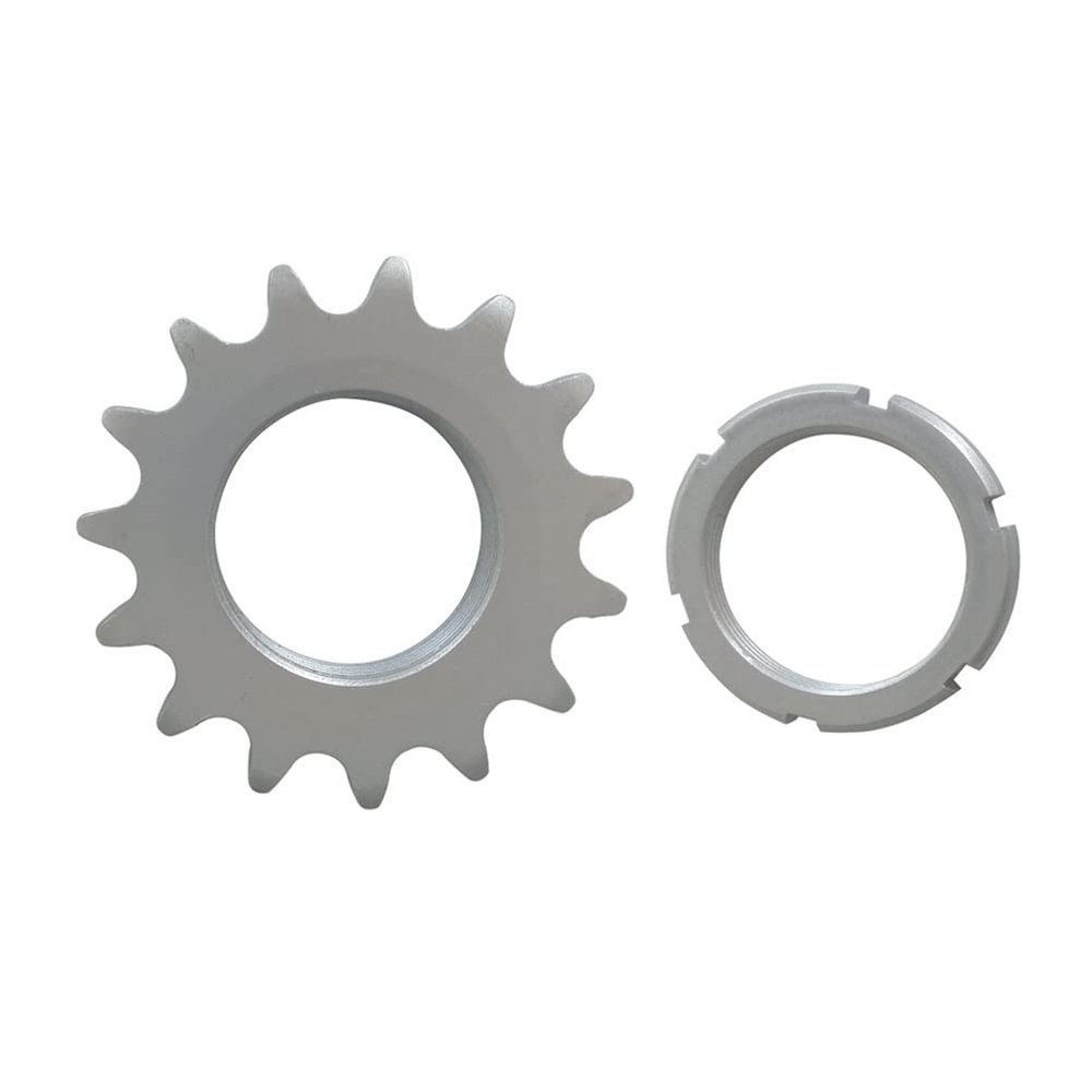 MYEEI Fixed Gear Freewheel 13T Bicycle 13T 14T 15T 16T 17T 18T 19T Cogs Hub Locking Single Speed Wheel Track Flywheel Enhanced Heat Treatment Steel (Color : 13T)