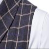 Men's Suit Vest - Spring Autumn Fashion Casual Men Lapel Plaid Double Breasted Formal Business Groomsmen Suit Vest Multiple Pockets Waistcoat,Dark Grey,L view 4