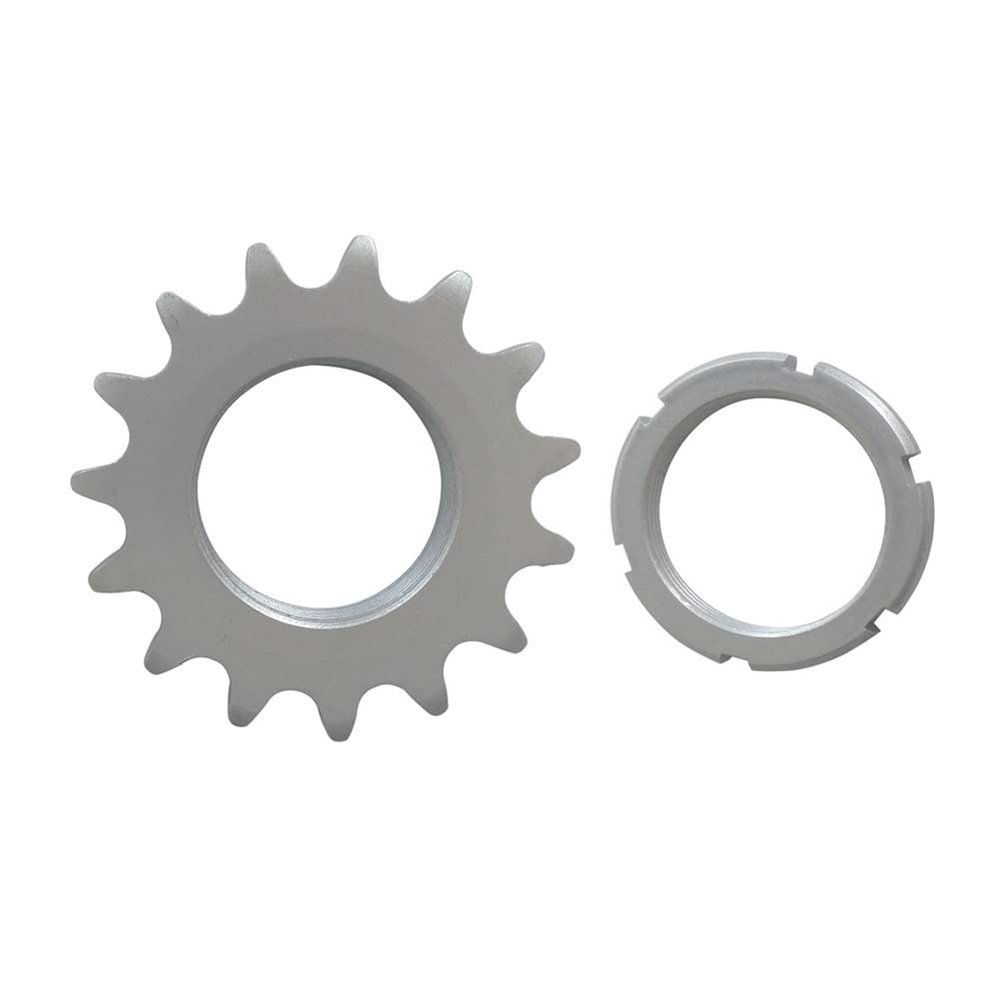 MYEEI Fixed Gear Freewheel 16T Bicycle 13T 14T 15T 16T 17T 18T 19T Cogs Hub Locking Single Speed Wheel Track Flywheel Enhanced Heat Treatment Steel (Color : 13T)