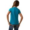 ARIAT Girls Real Boot Kickin' Tee, Exotic Plume view 2