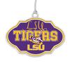 43437 LSU Louisiana State University Christmas Frame Ornament view 1