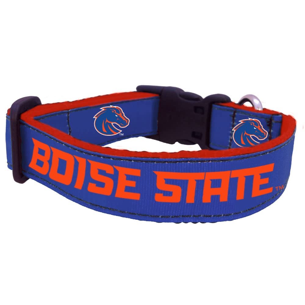 College Dog Collar (Large, Boise State)