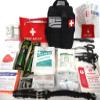 Galaxy 251 Pcs First Aid Kits for Survival Emergency Trauma Military Combat Tactical Medical Hunting Camping Hiking IFAK EMT Bag (Black and Khaki) view 2