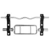 Luwint Barbell Holder Horizontal Wall Mounted 2 Bar Storage Rack view 3