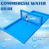 Inflatable Volleyball Pool for Adult(800w Air Pump)(100% PVC) 33FT Commercial Outdoor Volley Ball Court with Air Pump,Giant Outdoor Games for Family,Quick Setup Inflatable Volleyball Count-33x16.5x7ft view 2
