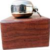 Brass Push Open Compass with Rose Wood Case, Pocket Compass view 2